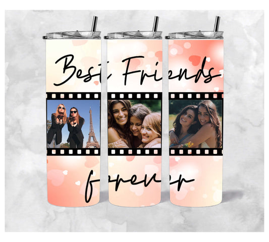 Best Friends Forever Photo Tumbler