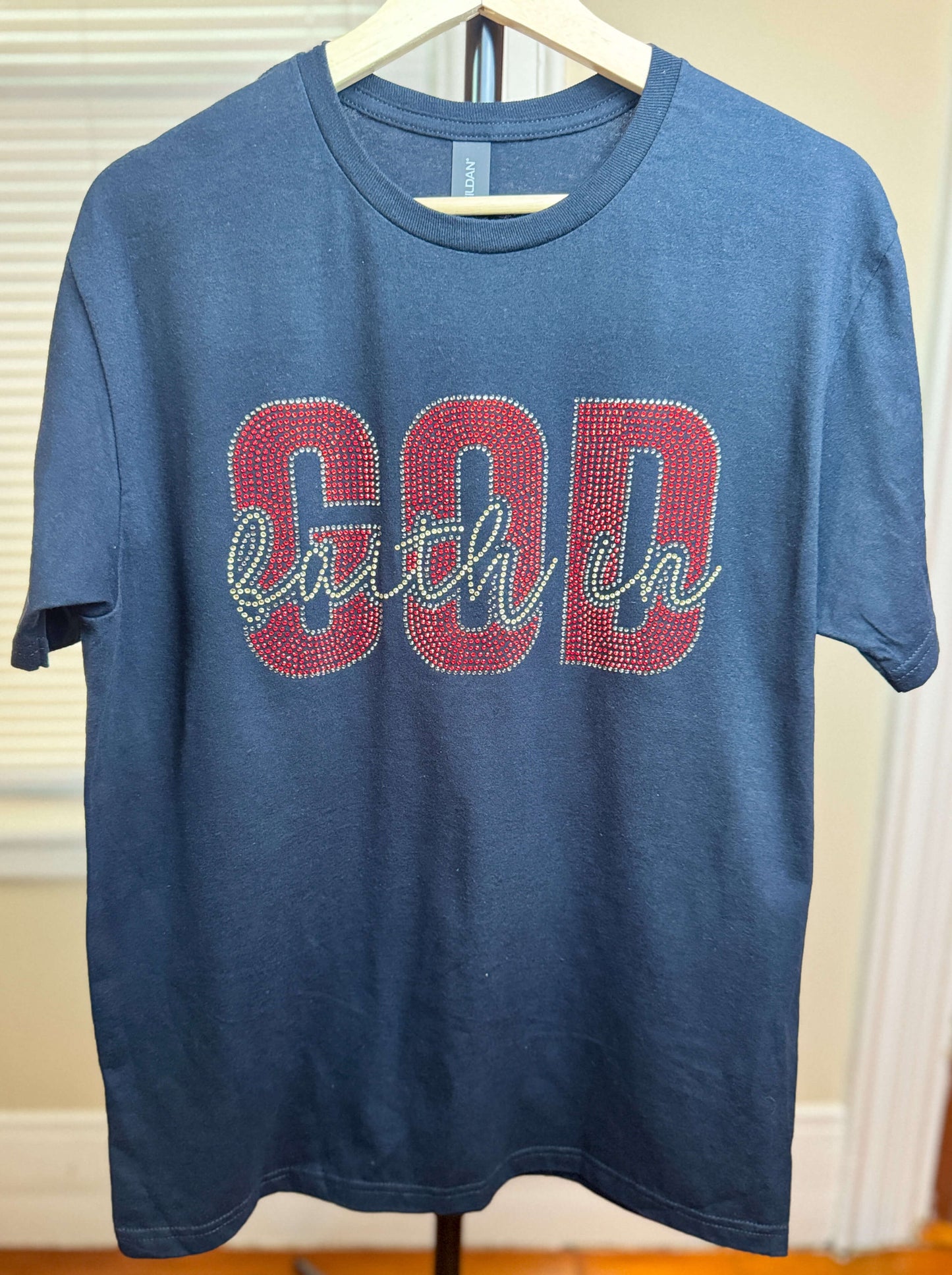 Faith In God Rhinestone T-Shirt