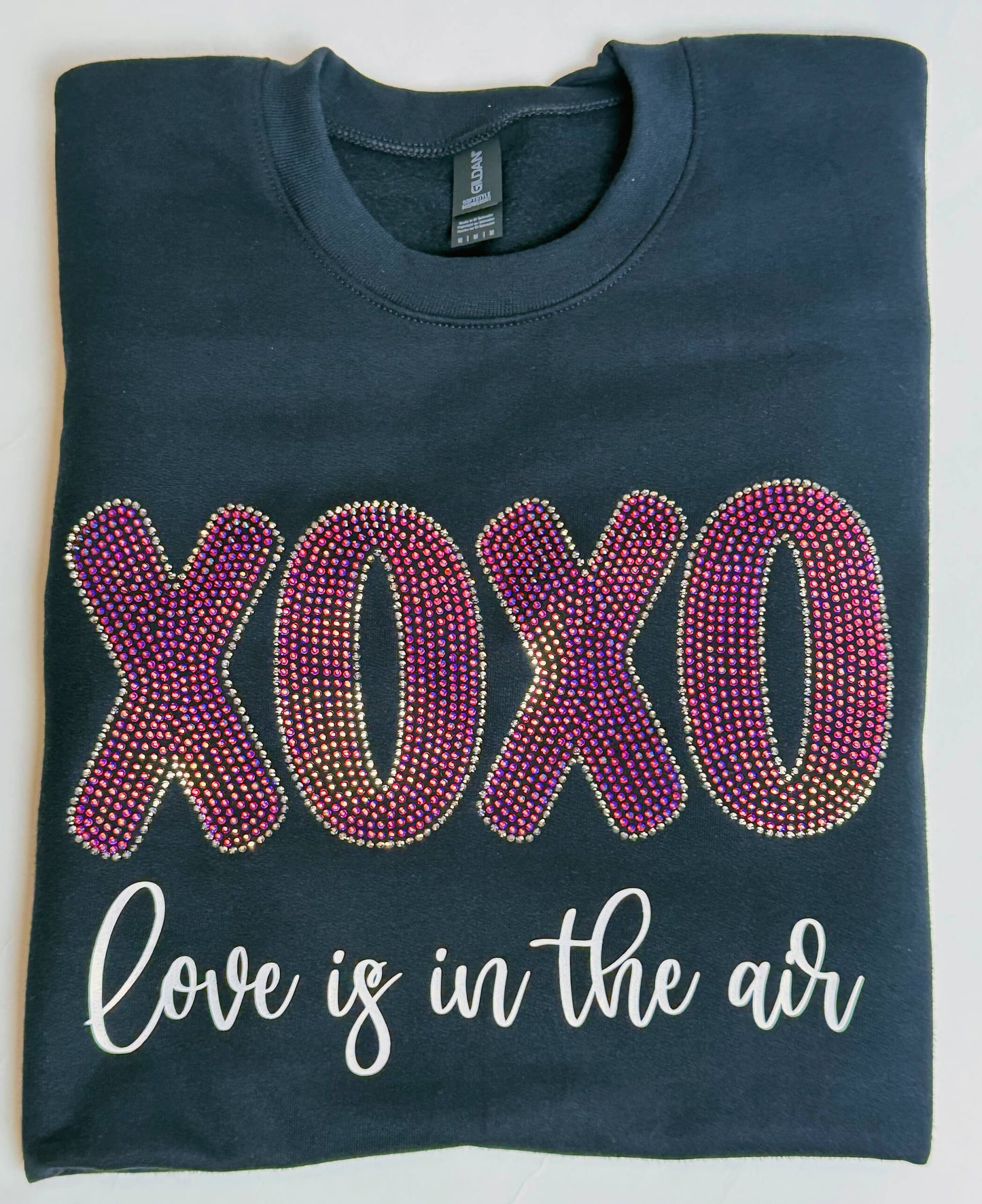 Love is in the Air Rhinestone Sweatshirt