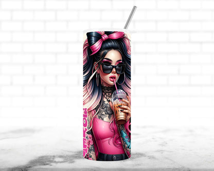 Bad Vibes & Coffee Don't Mix Funny Tumbler